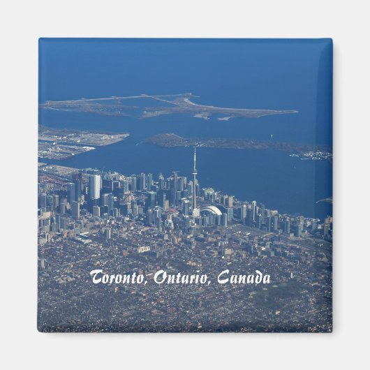 Toronto Skyline Koelkast Magnet Magneet (Voorkant)