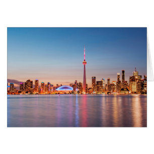 Toronto Skyline op Sunset