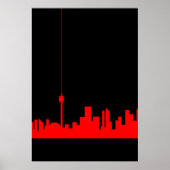 Toronto Skyline Poster (Voorkant)