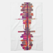 Toronto Skyline Theedoek (Verticaal)