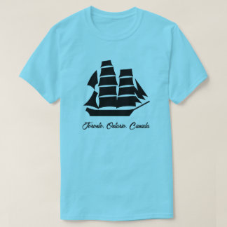 Toronto Stad in Ontario, Canada - Zeilschip T-shirt