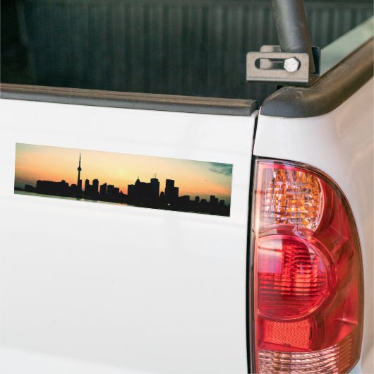 Toronto Sunset Bumpersticker (Op Truck)