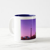Toronto Tweekleurige Koffiemok (Voorkant links)