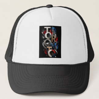 Toronto Urban Fusion 3D Typografie Trucker Pet