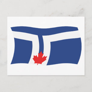 Toronto Vlag Ansichtkaart Briefkaart