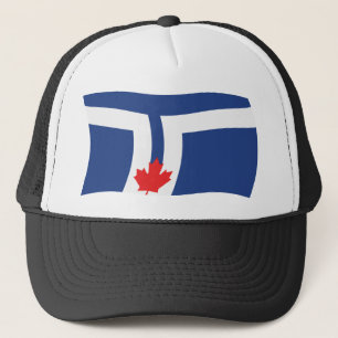 Toronto Vlag Hoed Trucker Pet