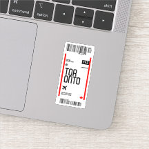 Toronto Vlucht ticket instapkaart reizen Canada