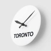 TORONTO WERELDWIJDE TIMEZONE CLOCK SET RONDE KLOK (Hoek)