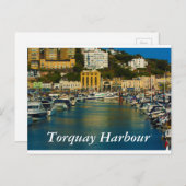 Torquay Harbor briefkaart (Voorkant / Achterkant)