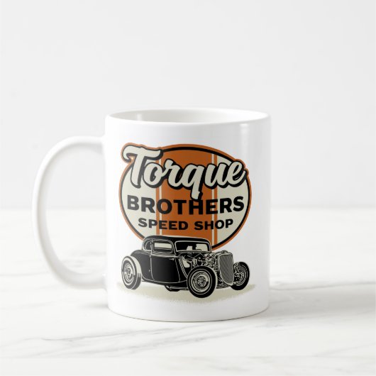Torque Brothers TB049 Koffiemok (Links)