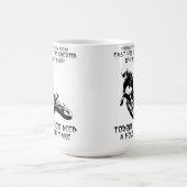 Torque Hole Dirt Bike Motocross Mug Funny (Centre)