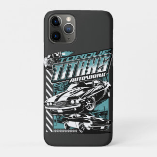 TORQUE TITANS AUTOWORKS - USA LEGEND CARS iPhone 11 PRO HOESJE