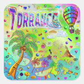 Torrance Tijdloze Melodie Sticker (Voorkant)