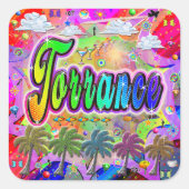 Torrance Vista Express Sticker (Voorkant)