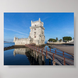 Torre de Belem in Lisbon Poster