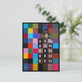 Torre de Hércules Abstract Painting by Alfred Fox Briefkaart (Staand voorkant)