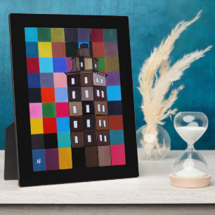 Torre de Hércules Abstract Schilderij door Alfred Fotoplaat