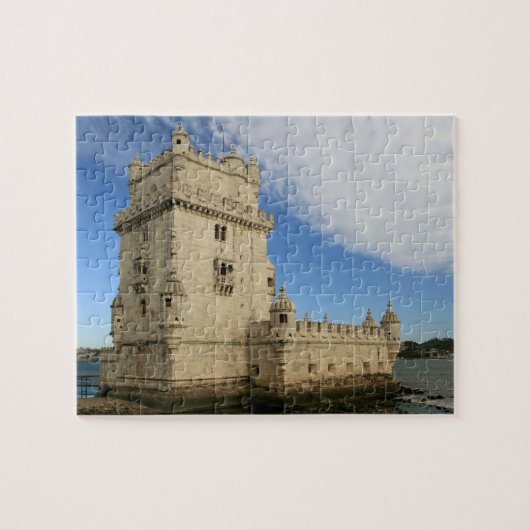 "Torre De puzzle denteux de Belem, Lisbonne" (Horizontal)