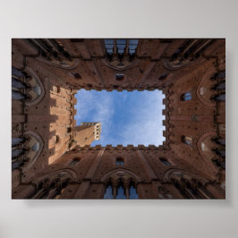 Torre del Mangia Siena Poster