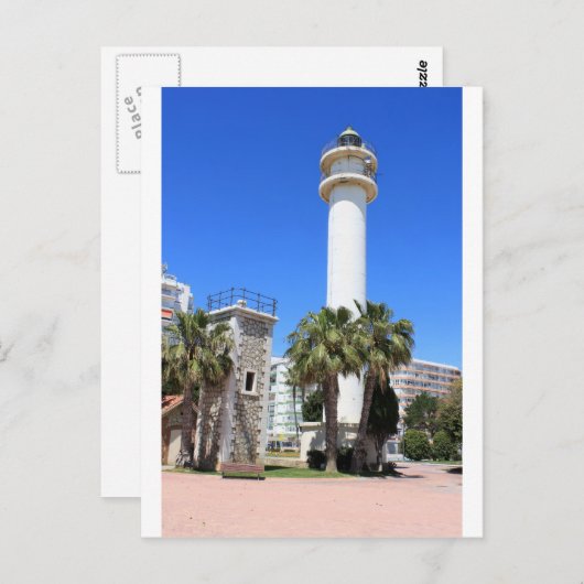 Torre del Mar, Andalucia, Costa Del Sol, Spanje Briefkaart (Voorkant / Achterkant)