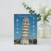 Torre pendente di Pisa Briefkaart (Staand voorkant)