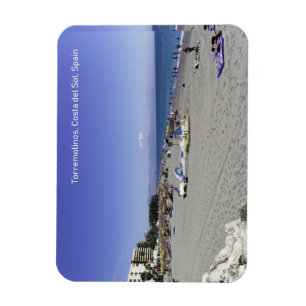 Torremolinos Beach, Costa del Sol, Spanje Magneet