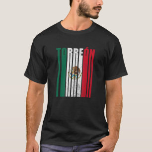 Torreón Coahuila met Mexicaanse adelaar T-shirt