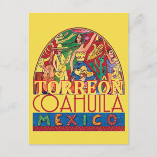 TORREON Mexico Briefkaart