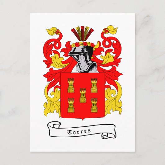 torres crest briefkaart (Voorkant)