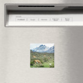 Torres del Paine - aimant frigo par Velvet Escape (In Situ (Lave-vaisselle))