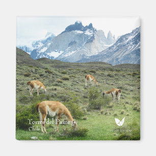 Torres del Paine - aimant frigo par Velvet Escape