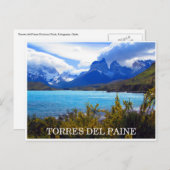 torres del paine chile briefkaart (Voorkant / Achterkant)