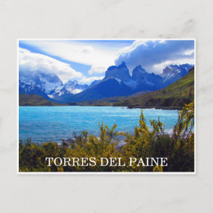 torres del paine chile briefkaart