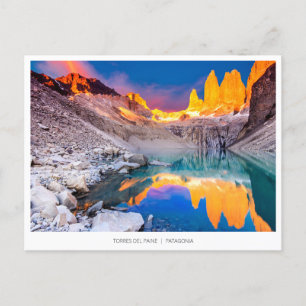 Torres del Paine, Chili Carte postale de vacances