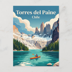 Torres del Paine Chilië Briefkaart
