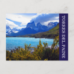 torres del paine cuernos briefkaart