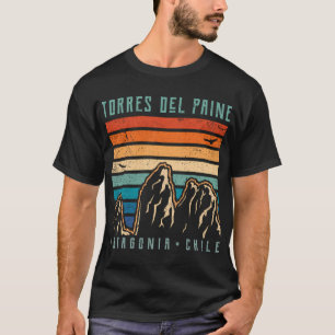 Torres del Paine naar Chili Bergen T-shirt