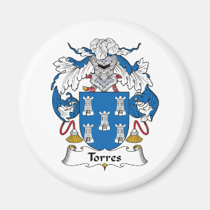 Torres Family Crest Magneet