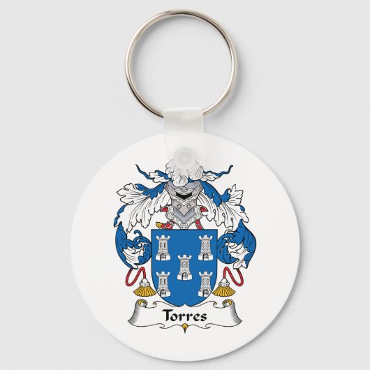 Torres Family Crest Sleutelhanger (Voorkant)