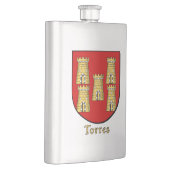 Torres Heraldic Shield Flacon (Rechts)