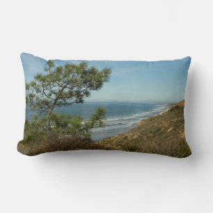 Torrey Pine en Californische kustlijn landschap Kussen