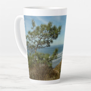 Torrey Pine en Californische kustlijn landschap Latte Mok