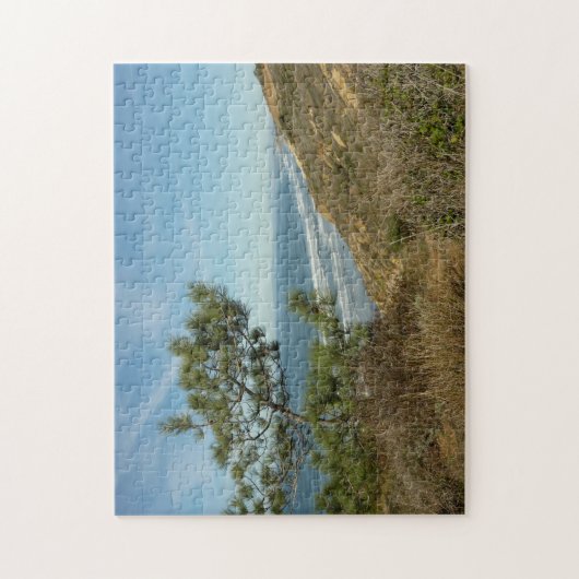 Torrey Pine en het kustlandschap van Californië Legpuzzel (Verticaal)