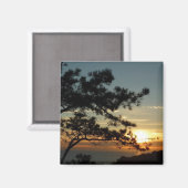 Torrey Pine Sunset I California Landscape Magneet (Voorkant / Achterkant)