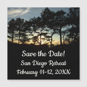 Torrey Pine Sunset II Californië Landschap