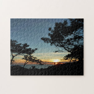 Torrey Pine Sunset III Californië Landschap Legpuzzel
