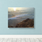 Torrey Pines Beach Canvas Afdruk (Insitu (Houten vloer))