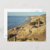Torrey Pines, CA Briefkaart (Voorkant / Achterkant)