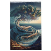Torrey Pines over wonderen van windsweept Kalender (Hoes)