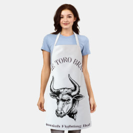 Torro Bravo Spaanse vechtstier Schort